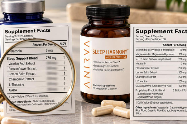 What Is in Relaxium Sleep? Ingredients and Amounts From the Label