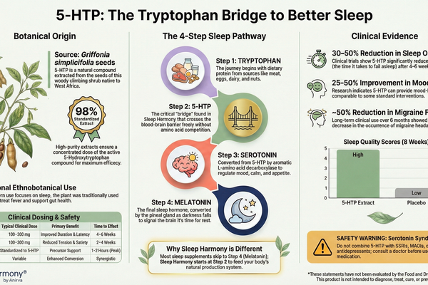 5 HTP - Bridge to Better Sleep