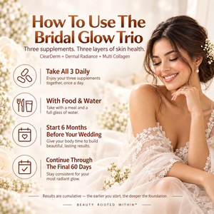 Bridal Glow Trio — 30-Day Beauty Supplement Bundle