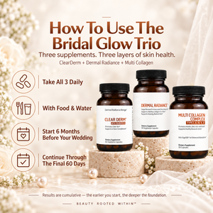 Bridal Glow Trio — 30-Day Beauty Supplement Bundle