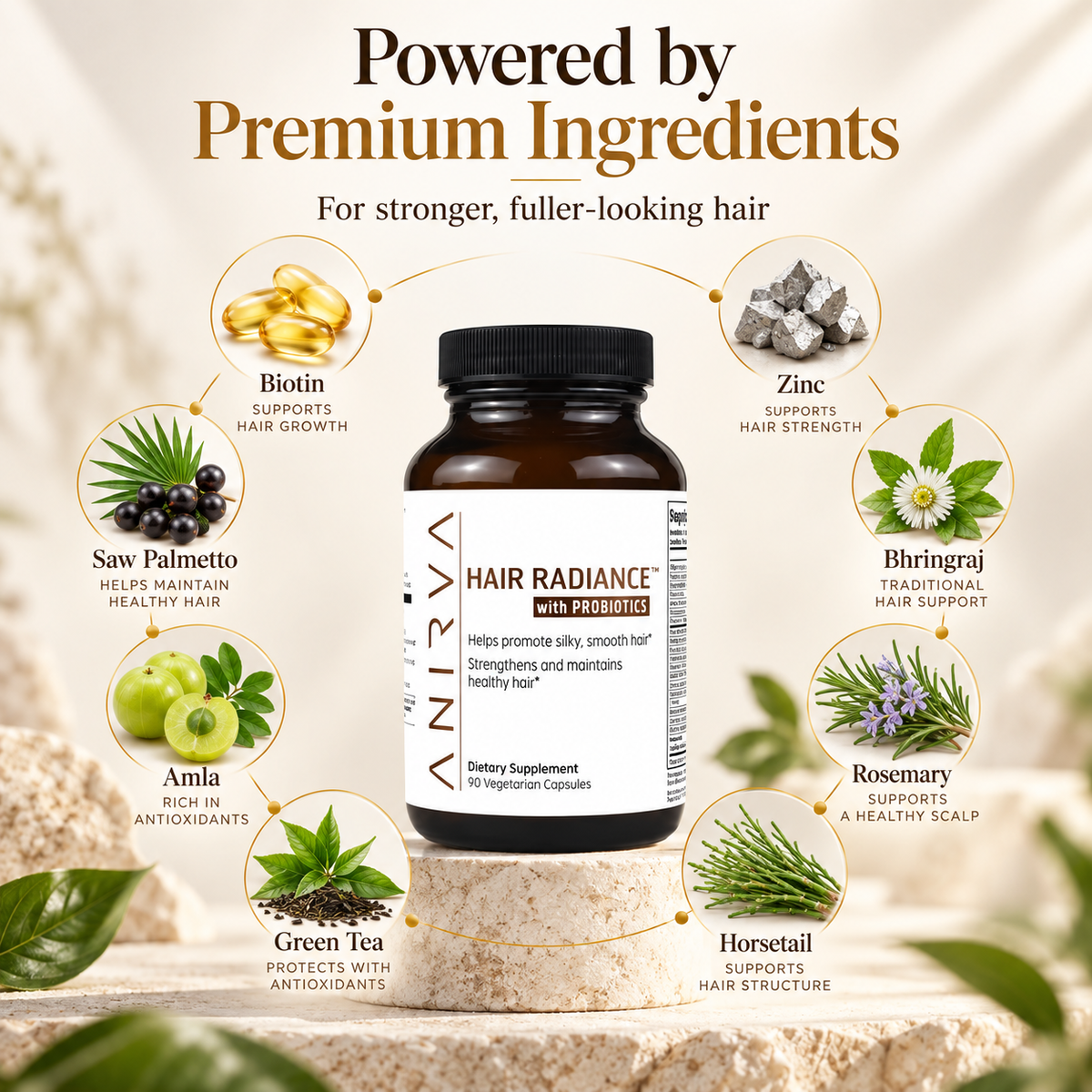 Anirva Hair Radiance with Probiotics hair
