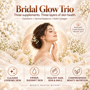 Bridal Glow Trio — 30-Day Beauty Supplement Bundle