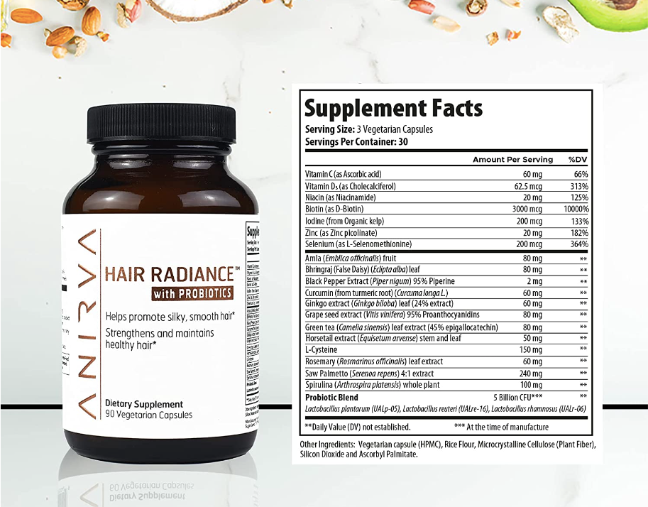 Buy Hair Radiance with Probiotics for Hair Loss & Regrowth